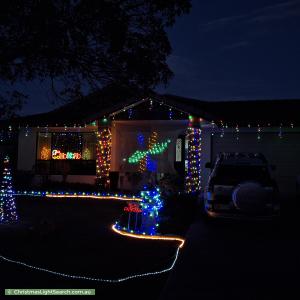 Christmas Light display at 60 Wheeler Drive, Glenella
