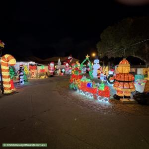 Christmas Light display at 191 Mirrabooka Avenue, Balga
