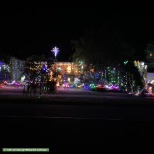 Christmas Light display at 34 Turnberry Drive, Sunbury