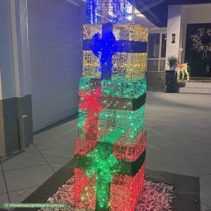 Christmas Light display at 14 Carrara Road, Carrara