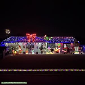 Christmas Light display at 32 Cordia Street, Algester