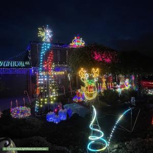 Christmas Light display at 16 Toulouse Terrace, Narre Warren South