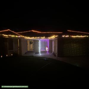 Christmas Light display at 35 Curlew Drive, Capel Sound