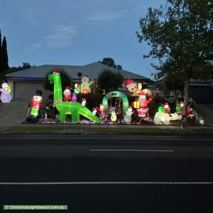 Christmas Light display at 13 Botanic Drive, Pakenham