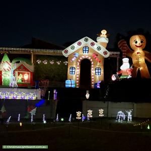 Christmas Light display at 1 Eleanor Court, Craigie