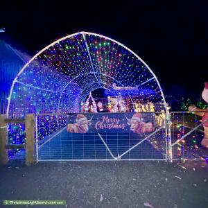Christmas Light display at 225 Brownes Road, Coolup