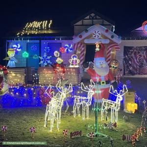 Christmas Light display at 6 Norco Way, Bayswater