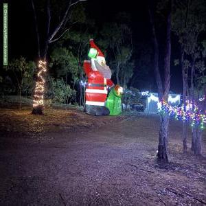 Christmas Light display at 27 York Street, Eaglehawk