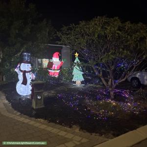 Christmas Light display at 40 Wida Way, Byford