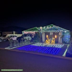 Christmas Light display at 5 Manar way, Byford