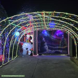 Christmas Light display at 17 Mundawari Circuit, Ngunnawal