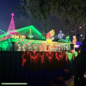 Christmas Light display at 119 Raglan Avenue, South Plympton
