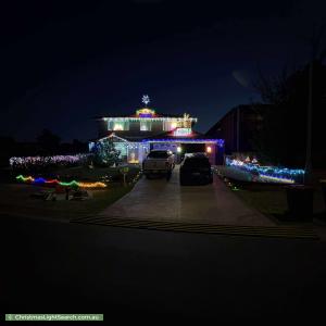 Christmas Light display at 4 Perseus Circuit, Kellyville
