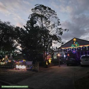 Christmas Light display at  Dove Place, Modbury Heights