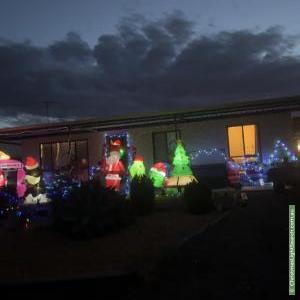 Christmas Light display at 47 Darling Avenue, Murray Bridge