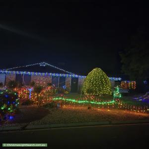 Christmas Light display at  Ina Close, Craigmore
