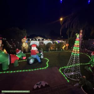 Christmas Light display at 62 Hellawell Road, Sunnybank Hills