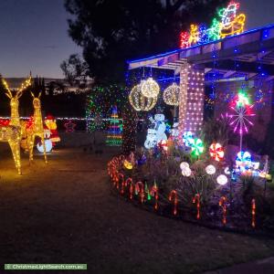Christmas Light display at 35 Barrett-Lennard Parade, Winthrop