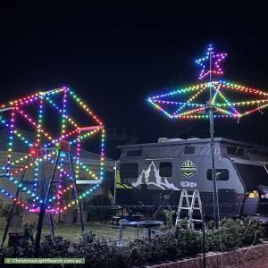 Christmas Light display at 8 Blackberry Ramble, Byford