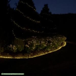 Christmas Light display at 23 Dalmeny Drive, Mount Barker