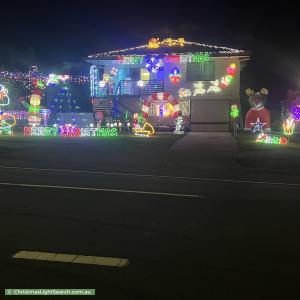 Christmas Light display at 55 Duffield Road, Kallangur