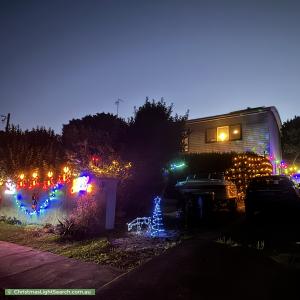 Christmas Light display at 162 Garden Street, North Narrabeen
