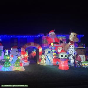 Christmas Light display at 14 Chapman Street, Port Macquarie