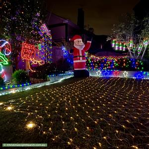 Christmas Light display at 28 Andrew Street, Mount Waverley