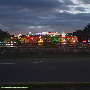 Christmas Light display at 161 Westcott Parade, Rockbank