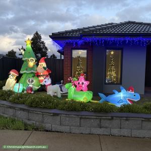 Christmas Light display at 69 Riceflower Rise, Wallan
