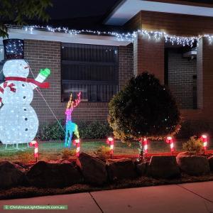 Christmas Light display at 22 Harold Blair Crescent, Moncrieff