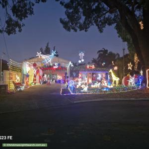 Christmas Light display at  Imperial Court, Seville Grove