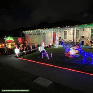 Christmas Light display at 12 Arunta Crescent, Clarinda