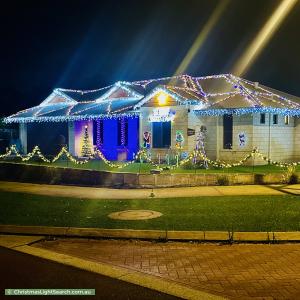Christmas Light display at 21 Arrowsmith Avenue, Ellenbrook