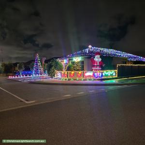 Christmas Light display at 28 Apatite Street, Banjup