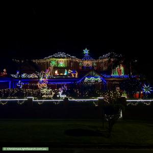 Christmas Light display at 4 Hall Road, Hornsby