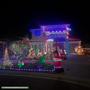 Christmas Light display at 10 Cotterdale Avenue, Mount Barker