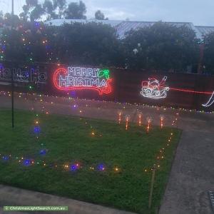 Christmas Light display at 17 Sefton Grange, Mount Martha