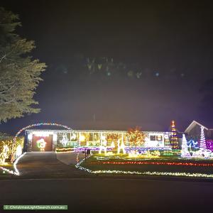 Christmas Light display at 65 McCall Avenue, Camden South