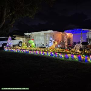 Christmas Light display at  Balleroy Place, Port Kennedy