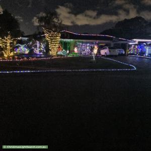 Christmas Light display at 15 Edmonton Place, Kingsley