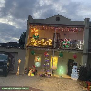 Christmas Light display at 12 Covent Gardens, Point Cook