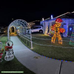Christmas Light display at 5 Maize Avenue, Spring Farm
