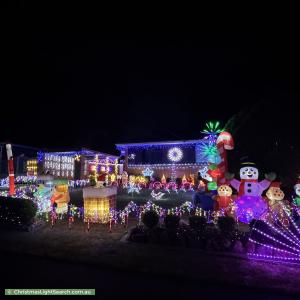 Christmas Light display at 49 Hurley Street, Toongabbie