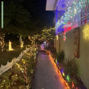 Christmas Light display at 4 Trussell Place, Kambah