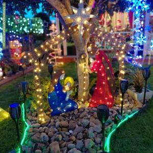 Christmas Light display at 40 Strathaird Drive, Narre Warren South