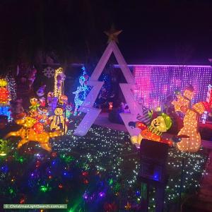 Christmas Light display at 2 Picardy Court, Hoppers Crossing