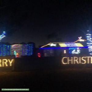 Christmas Light display at 9 James Road, Lewiston