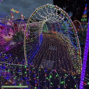 Christmas Light display at 11 Kristina Court, Pakenham