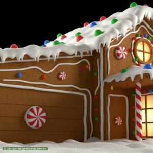 Christmas Light display at 10 Tremaine Avenue, Mickleham